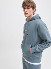 Jack & Jones Printet Hættetrøje -Stormy Weather - 12278789