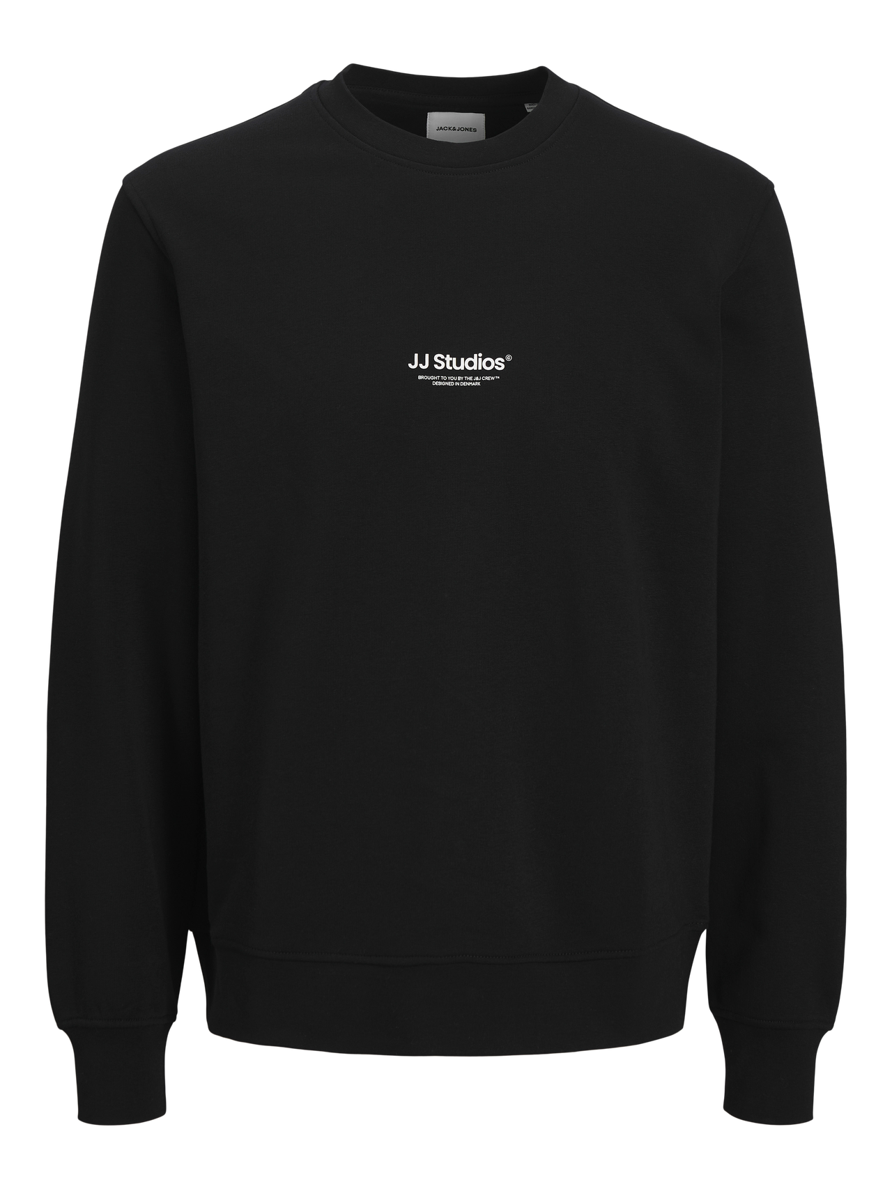 Printed Sweatshirt | Black | Jack & Jones® Printed Sweatshirt | Black | Jack & Jones®