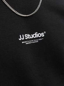 Jack & Jones Gedruckt Sweatshirt -Black - 12278791
