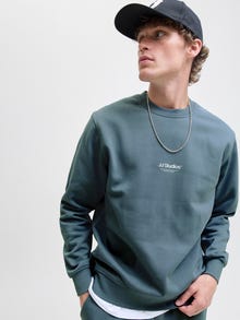 Jack & Jones Bedrukt Sweatshirt -Stormy Weather - 12278791
