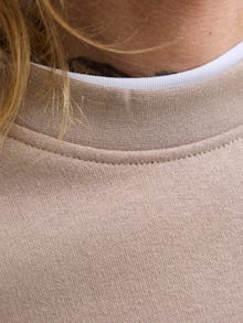 Jack & Jones Gedruckt Sweatshirt -Mocha Meringue - 12278791
