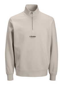 Jack & Jones Gedruckt Sweatshirt -Moonbeam - 12278793