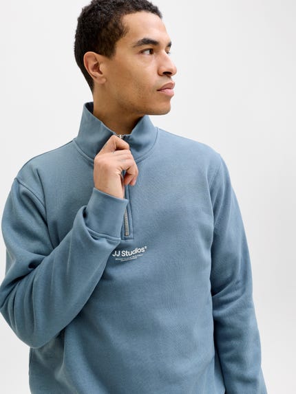 Générique Sweatshirt met ritssluiting voor heren, jas en broek met Générique Sweatshirt met ritssluiting voor heren, jas en broek met