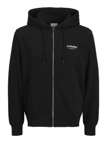 Jack & Jones Gedruckt Kapuzenpullover -Black - 12278794