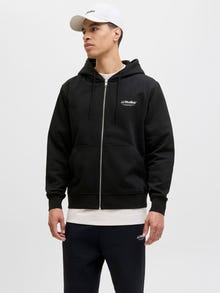 Jack & Jones Gedruckt Kapuzenpullover -Black - 12278794