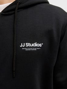 Jack & Jones Gedruckt Kapuzenpullover -Black - 12278794