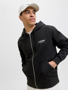 Jack & Jones Gedruckt Kapuzenpullover -Black - 12278794