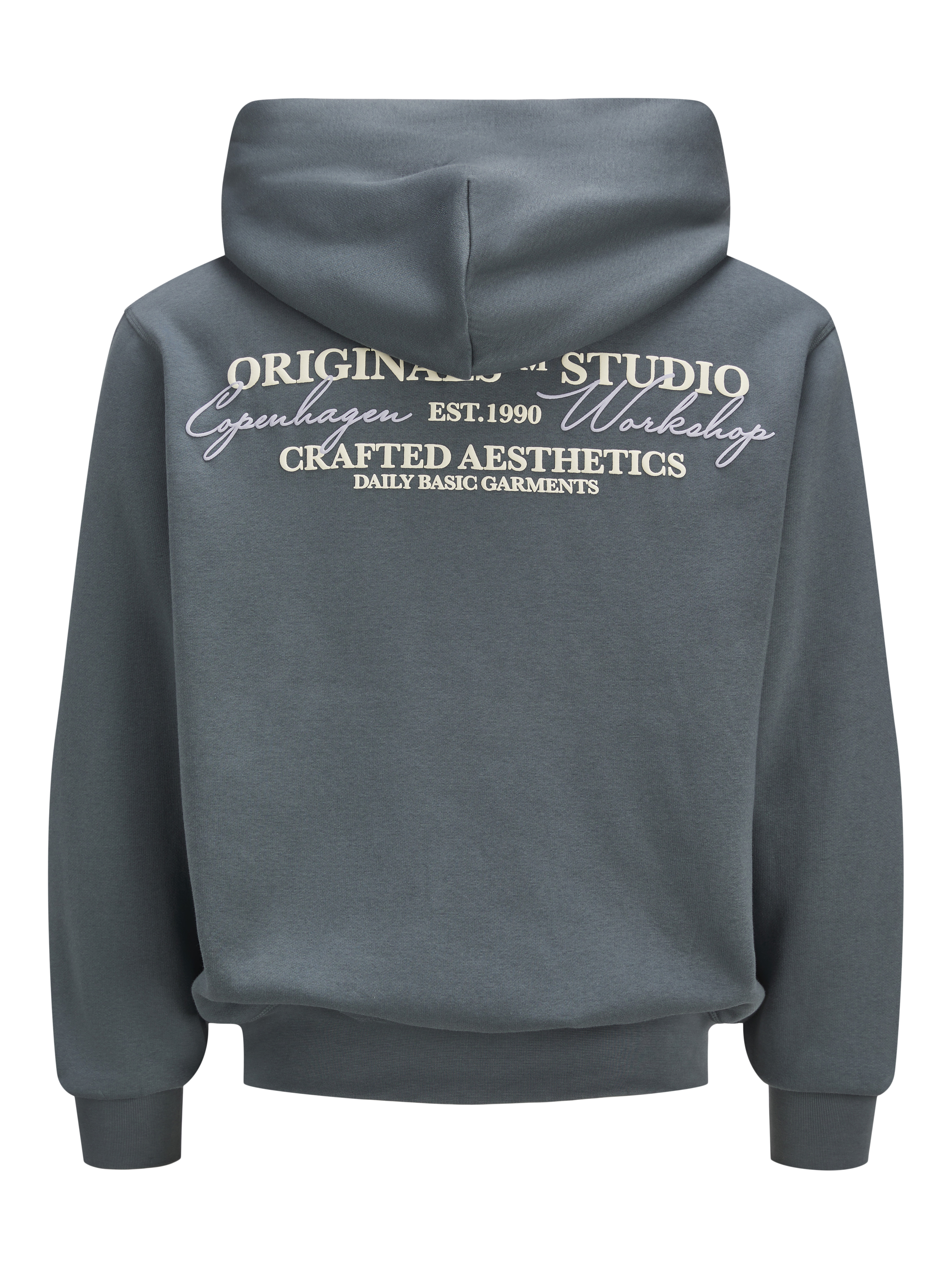 Thumbnail - Plus Size Rückenprint Kapuzenpullover