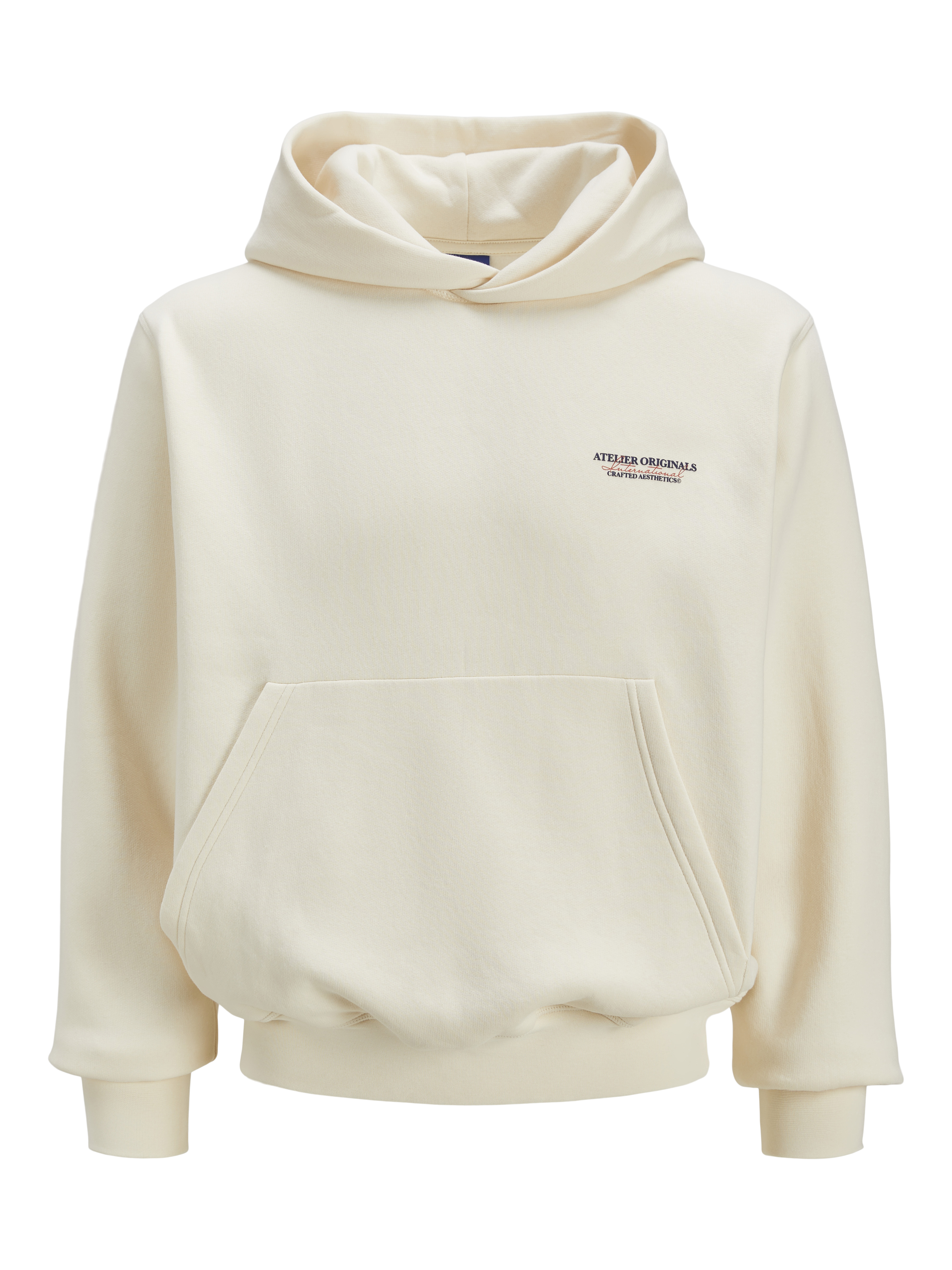 Thumbnail - Plus Size Rückenprint Kapuzenpullover