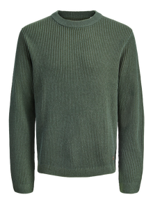 Jack & Jones Plain Knitted pullover -Rosin - 12278816