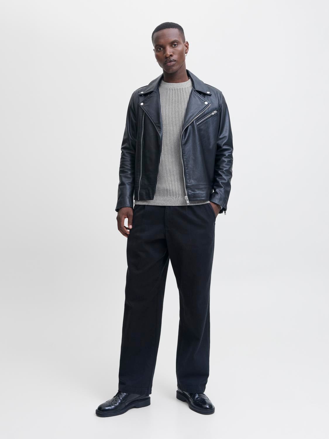 Thumbnail - Einfarbig Strickpullover