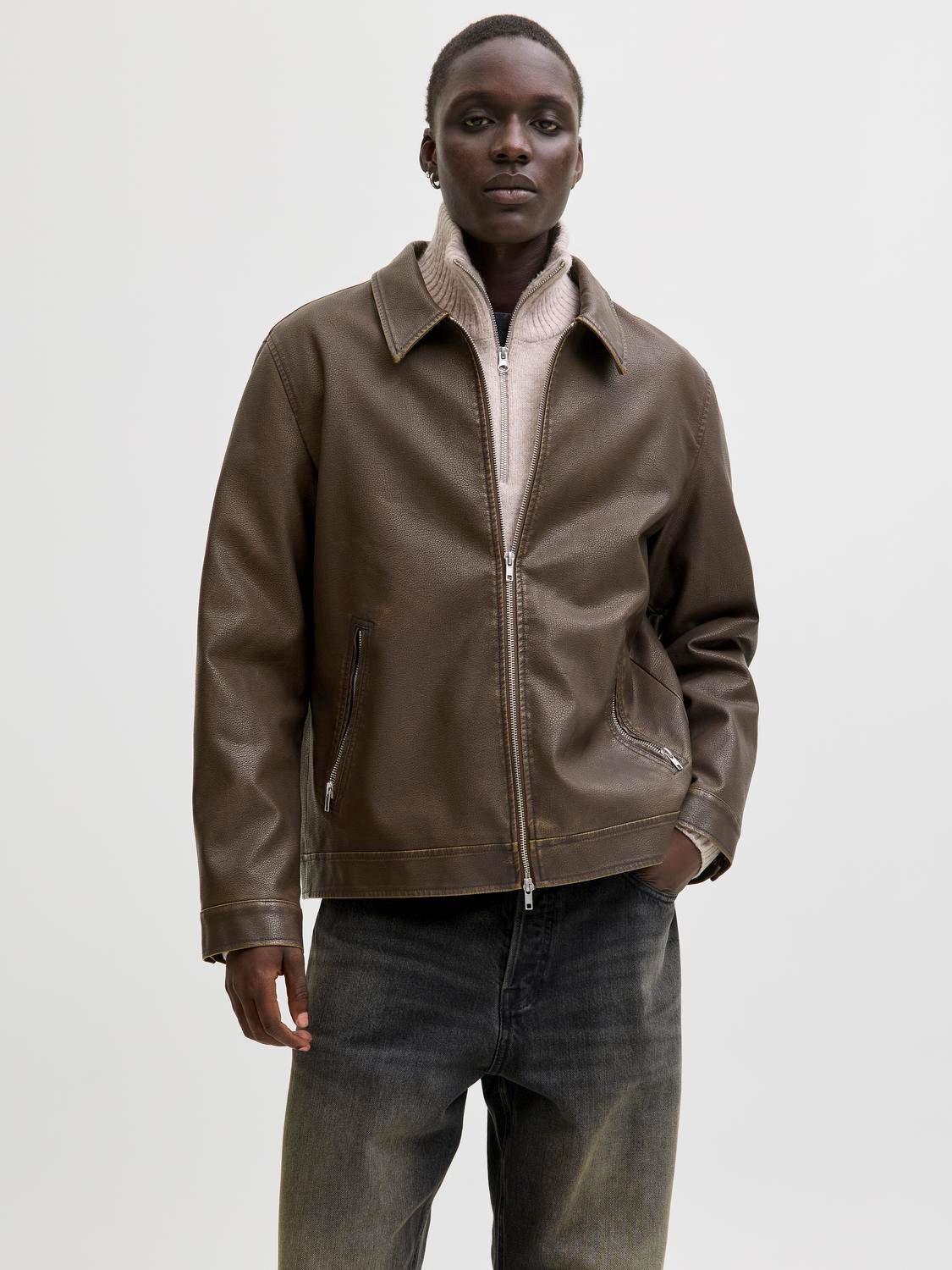 Overgangs jas | Midden Bruin | Jack & Jones®