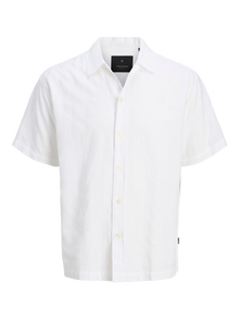 Jack & Jones Loose Fit Skjorte -Bright White - 12278856