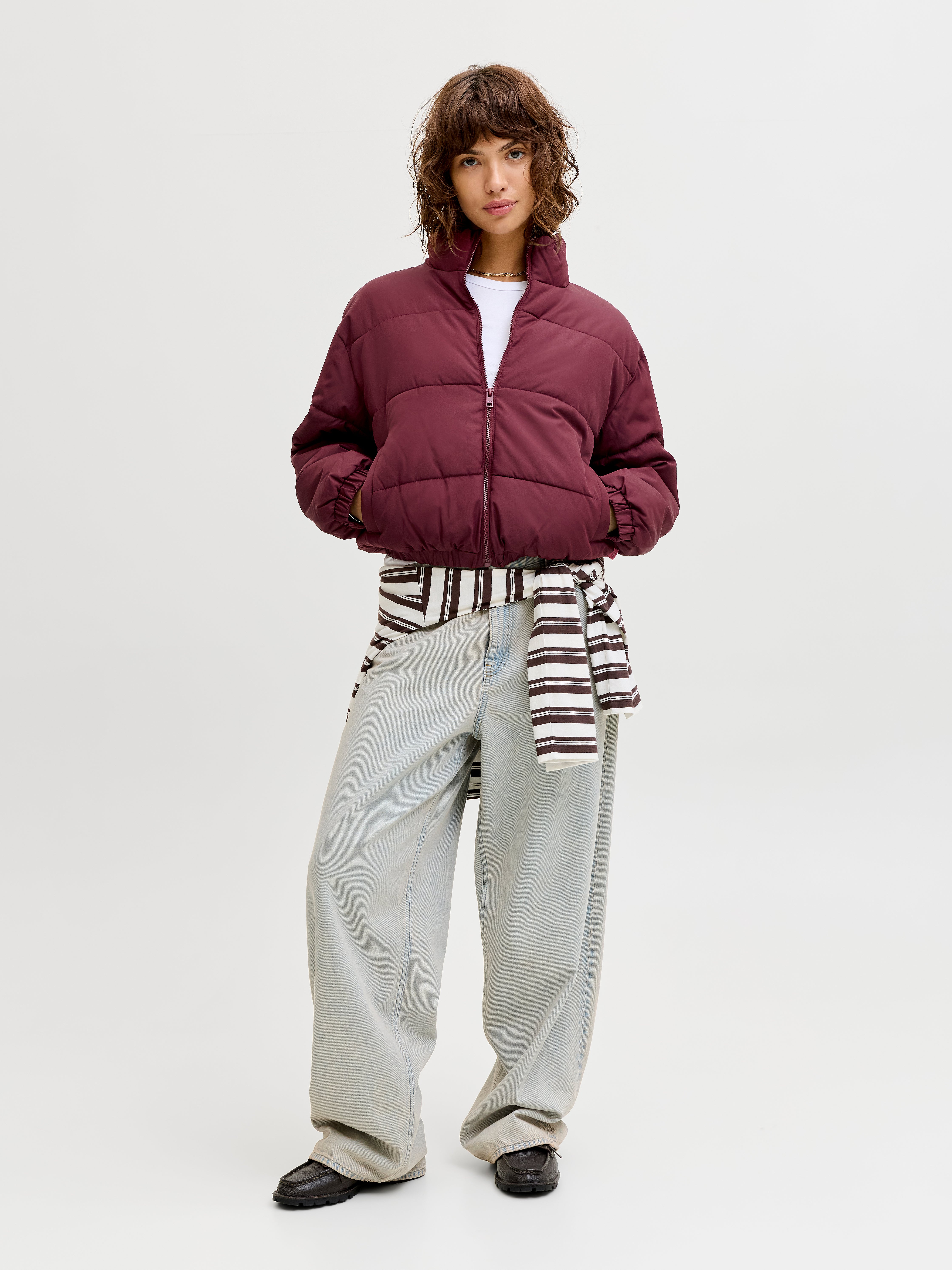 JXTRACY Kurtka puchowa | Ciemny czerwony | JJXX®