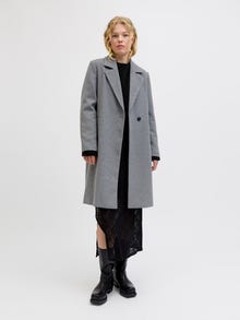 JJXX JXELLE Manteau en laine -Medium Grey Melange - 12278892