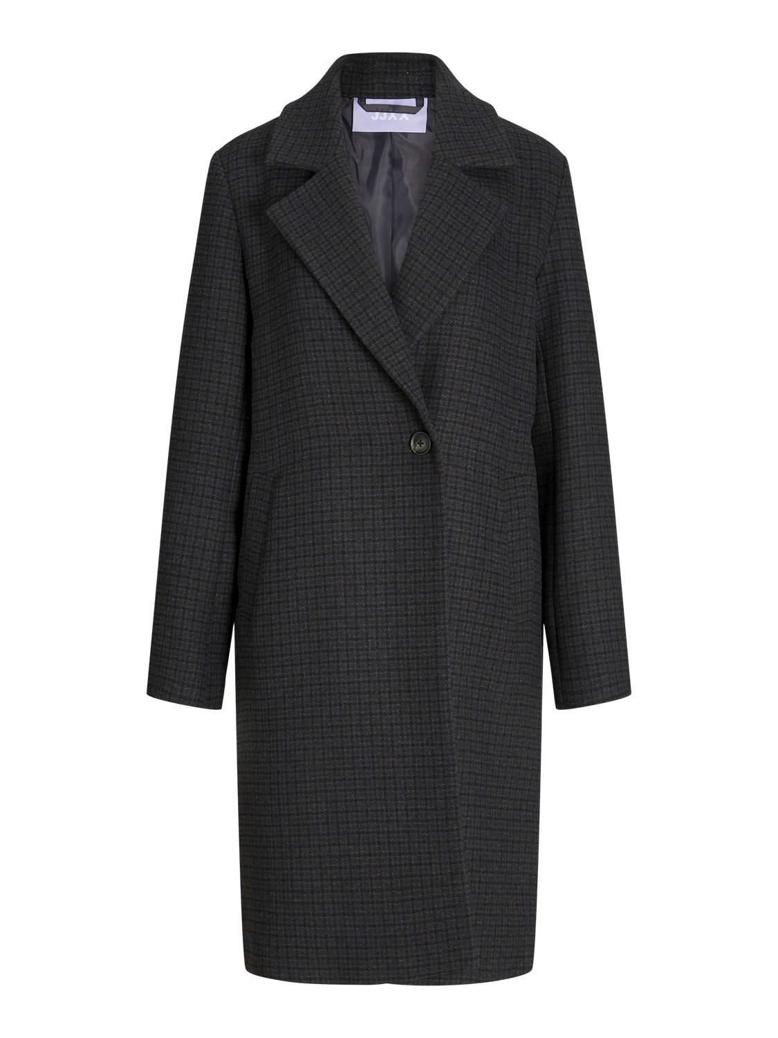 Spread collar Coat | Medium Grey | JJXX® Spread collar Coat | Medium Grey | JJXX®