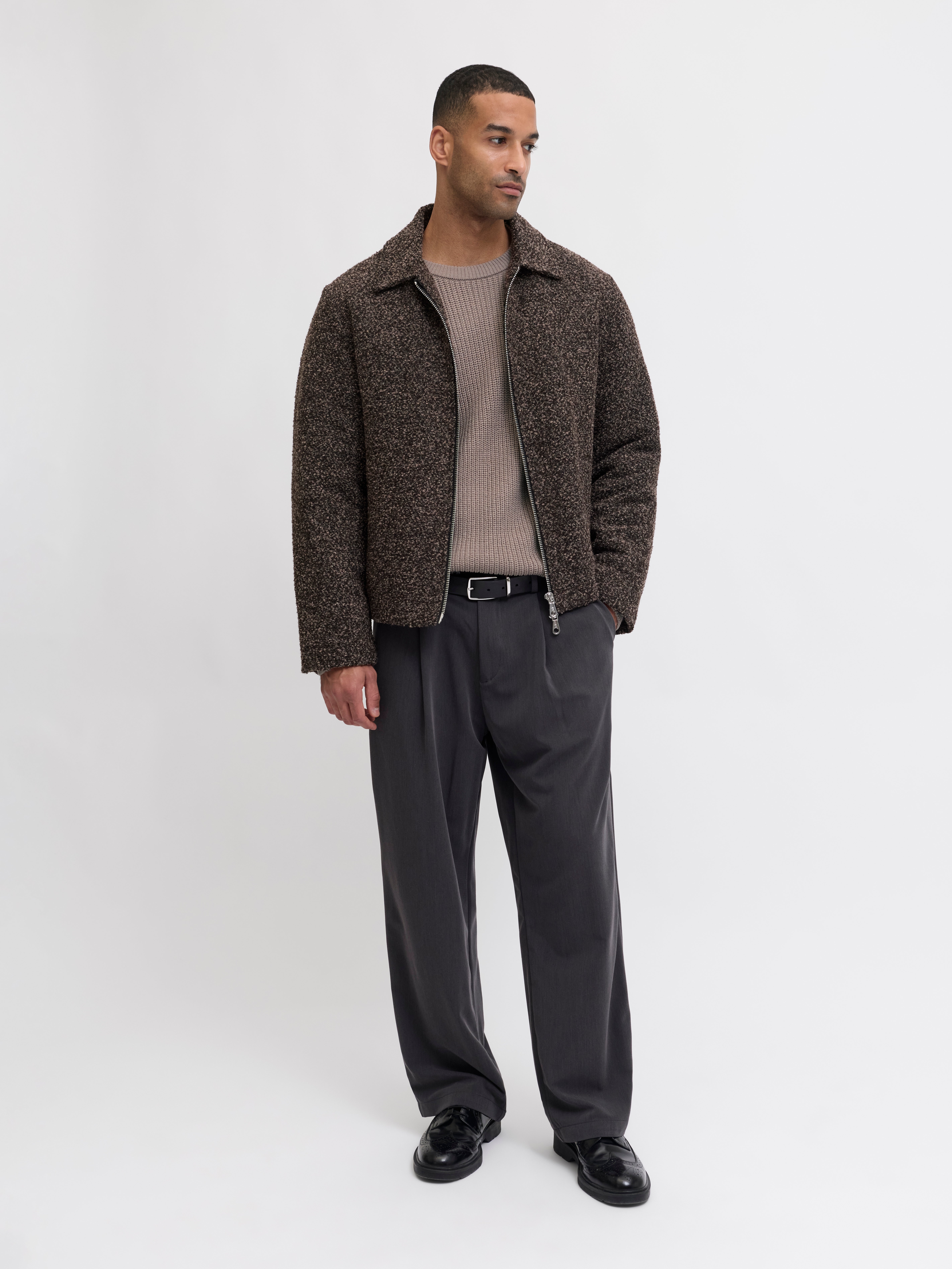 Thumbnail - Einfarbig Strickpullover