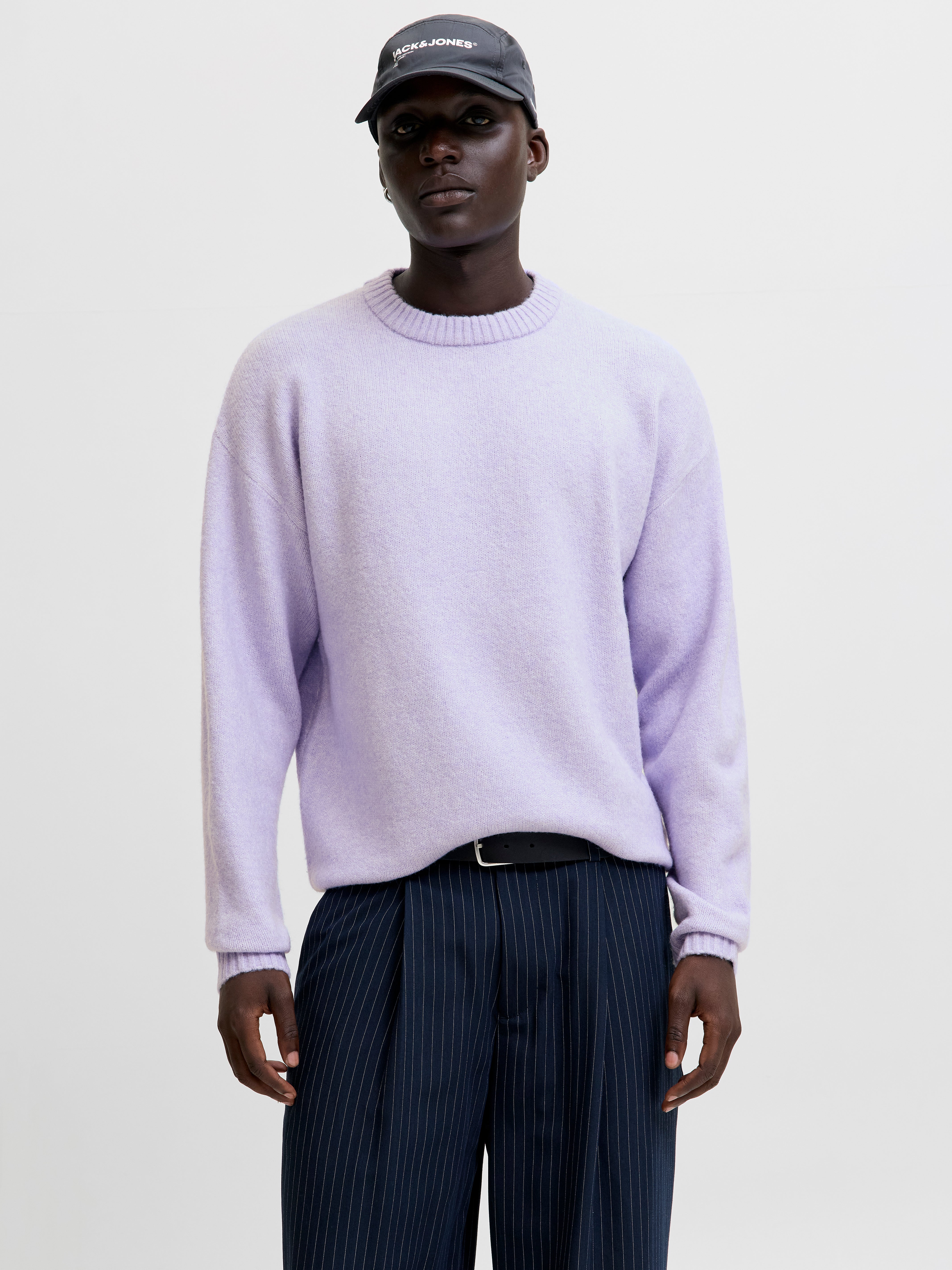 Thumbnail - Einfarbig Strickpullover