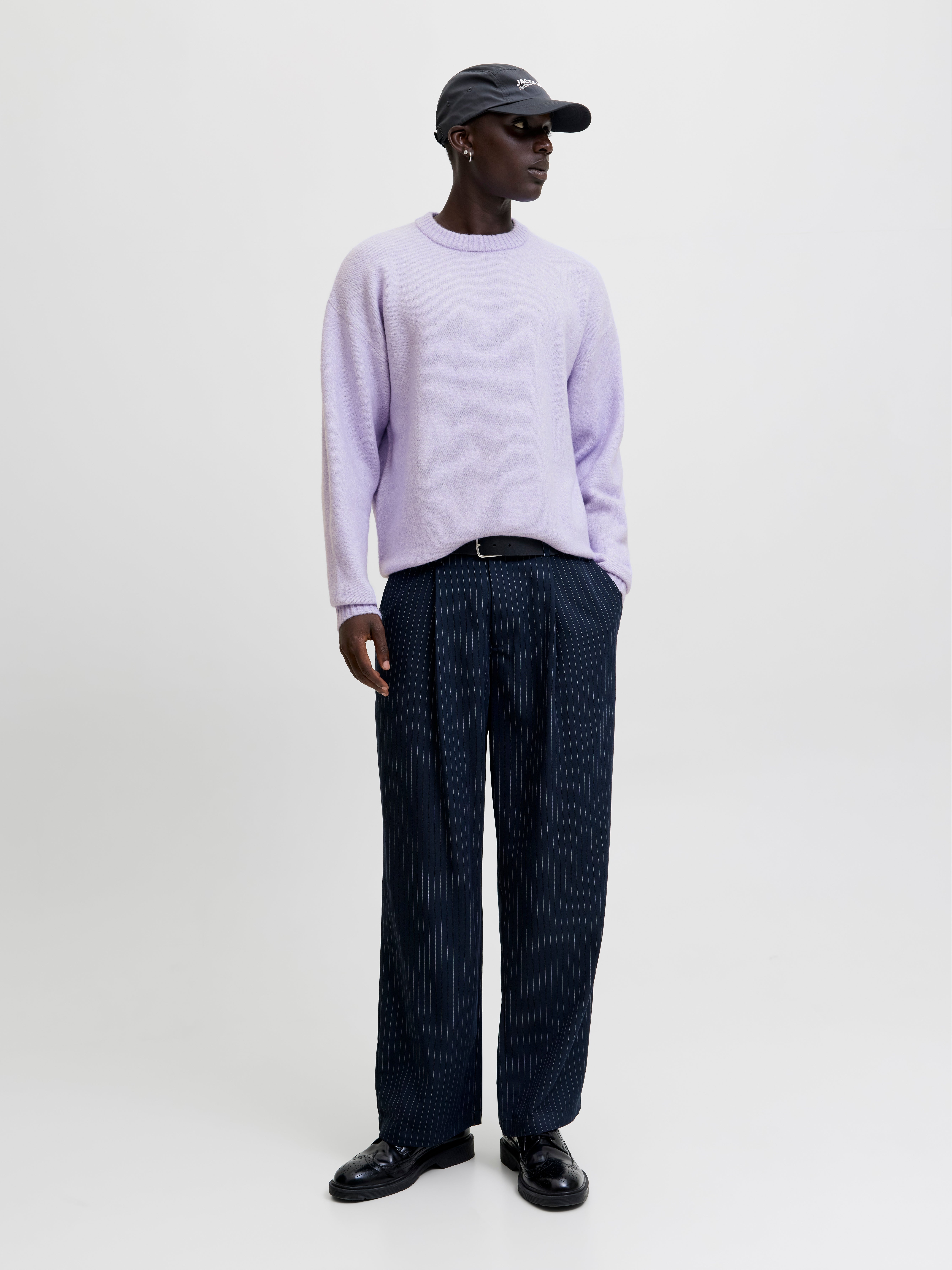 Thumbnail - Einfarbig Strickpullover