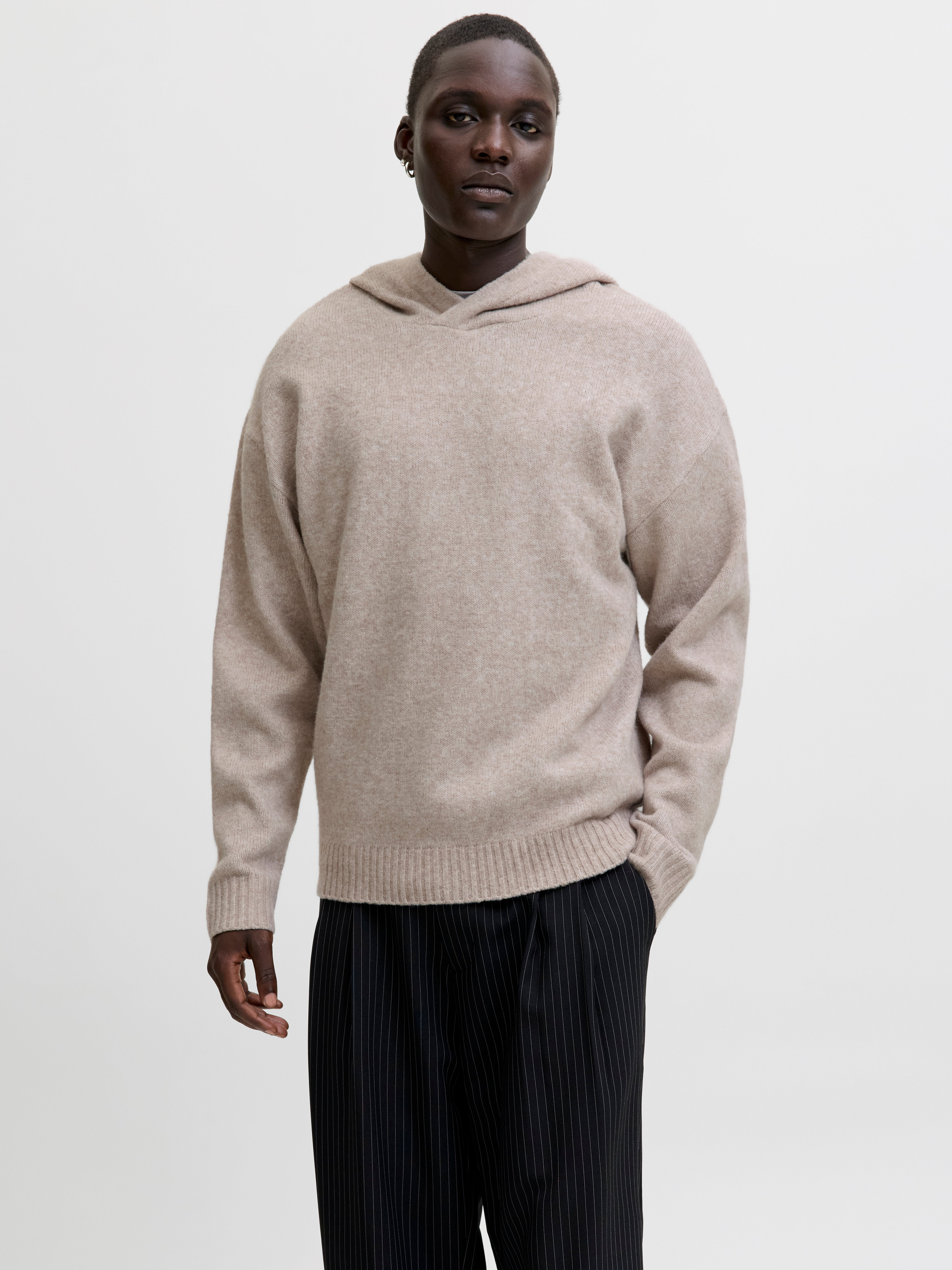 Thumbnail - Einfarbig Strickpullover