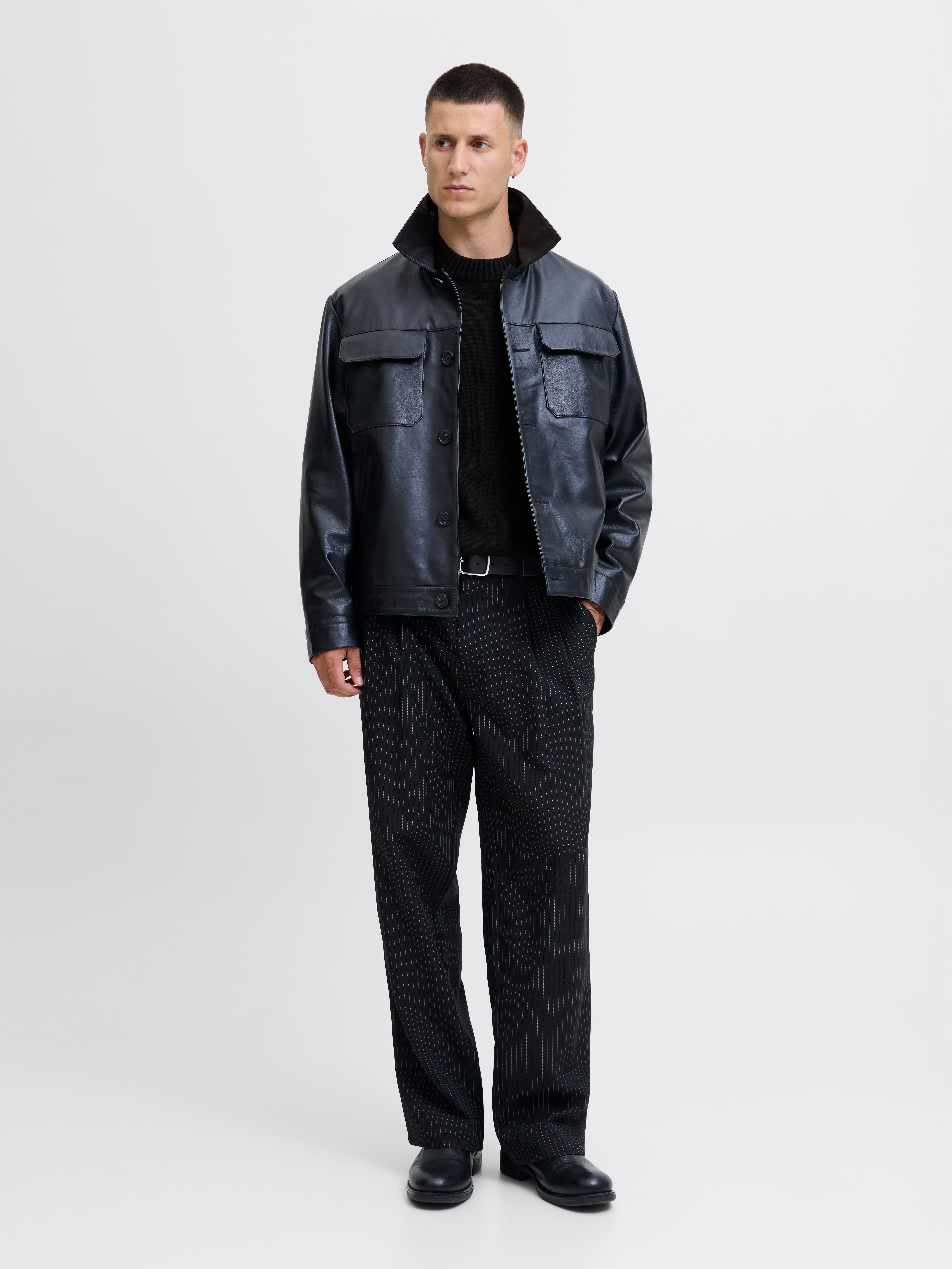 Thumbnail - Einfarbig Strickpullover