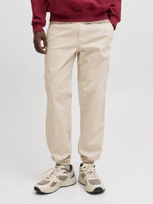 Jack & Jones Relaxed Fit Trousers -Moonbeam - 12278949