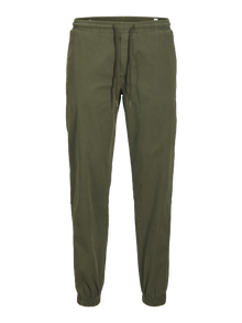 Jack & Jones Relaxed Fit Παντελόνι -Olive Night - 12278949