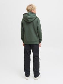 Jack & Jones Hlače s širokim krojem Mladinci -Black - 12278951