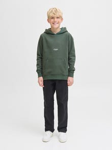 Jack & Jones Laisvo kirpimo kelnės Jaunimui -Black - 12278951