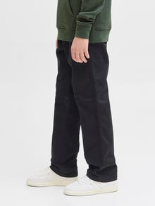 Jack & Jones Hlače s širokim krojem Mladinci -Black - 12278951