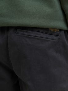 Jack & Jones Hlače s širokim krojem Mladinci -Black - 12278951