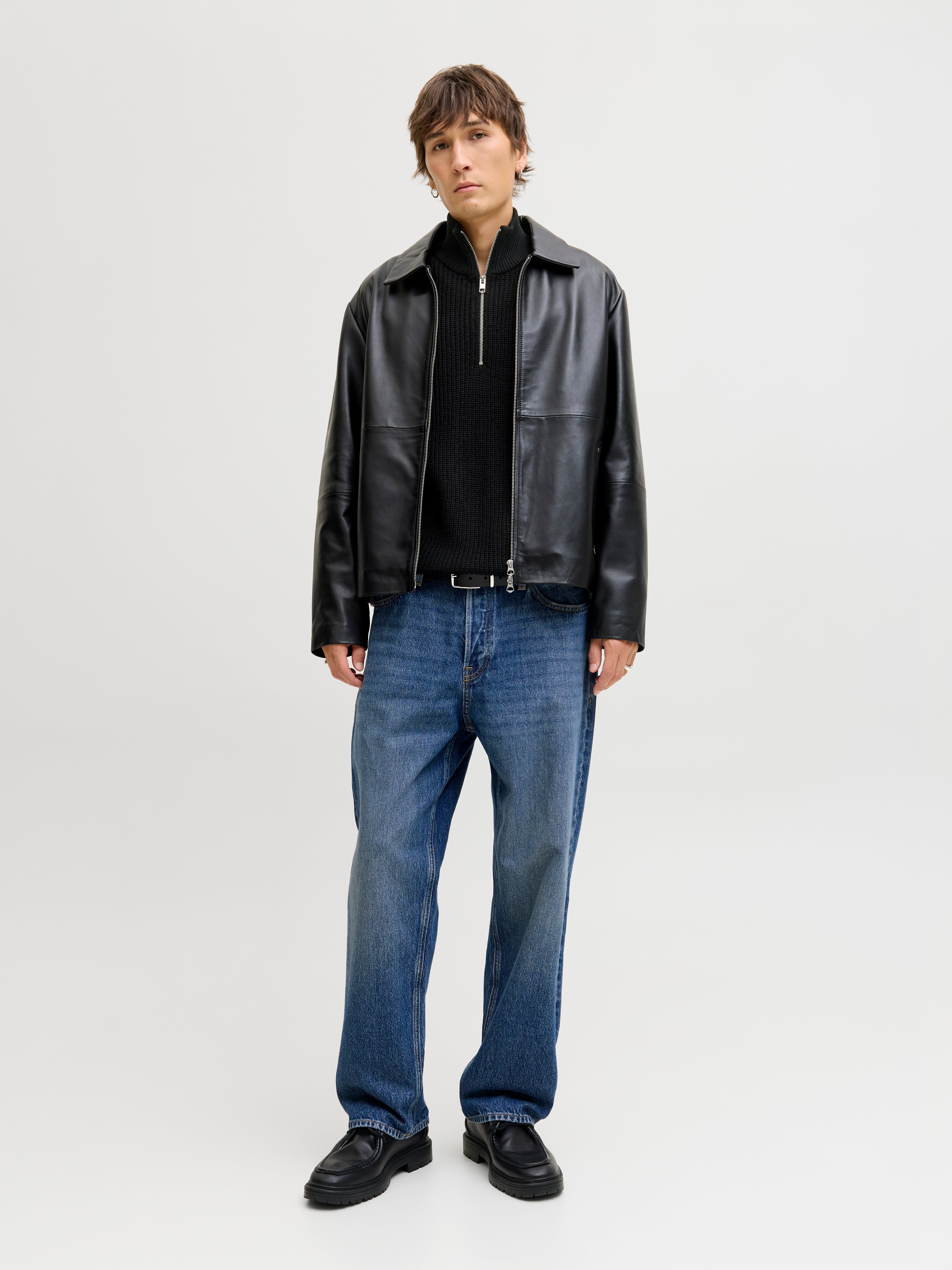 Thumbnail - Einfarbig Strickpullover