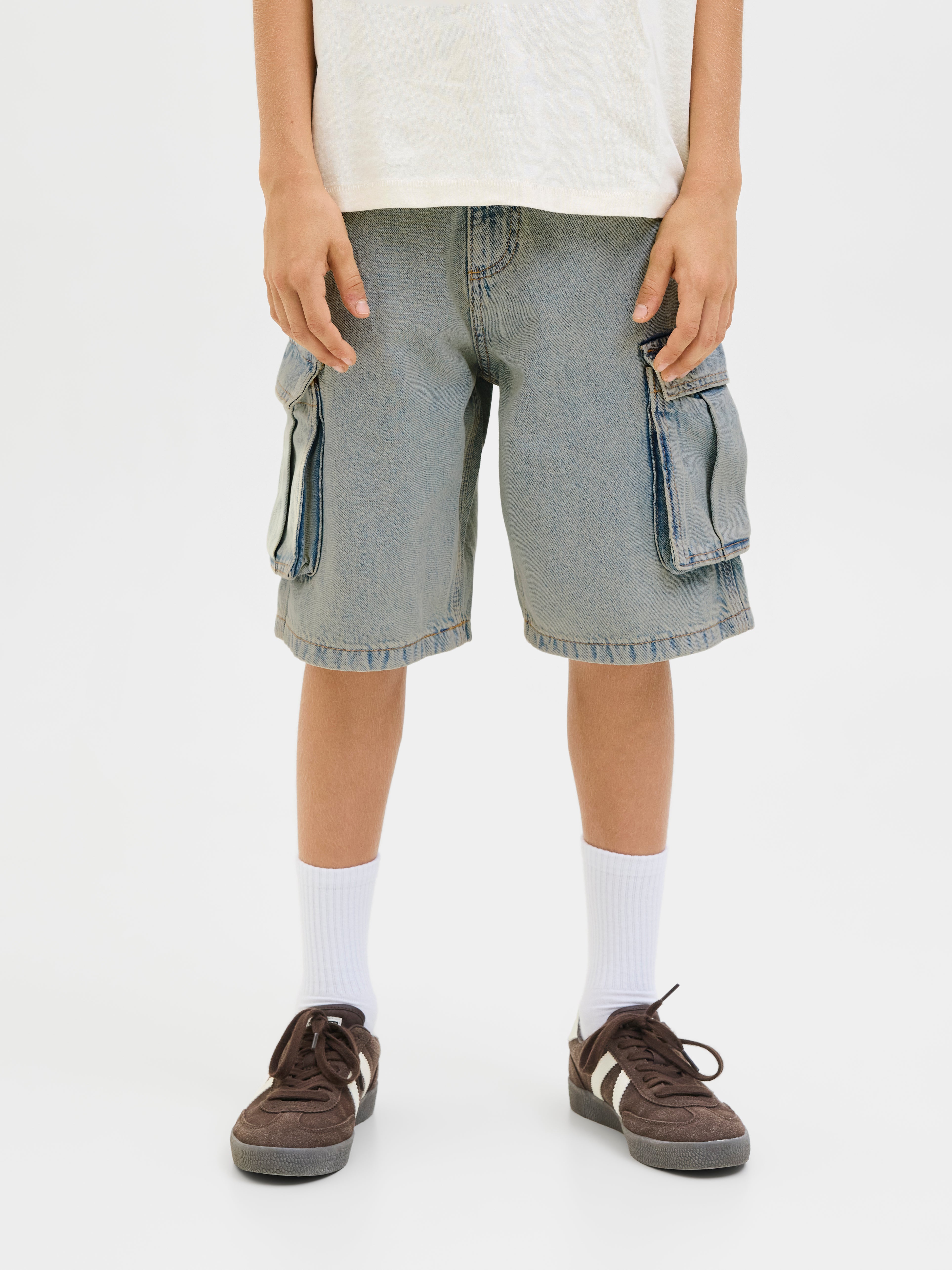 Baggy Fit Cargo Shorts Junior