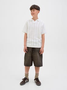 Jack & Jones Baggy fit Denimshorts Junior -Black Denim - 12278978