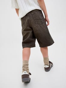 Jack & Jones Baggy Fit Pantaloni scurți din denim JUNIOR -Black Denim - 12278978