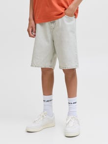 Jack & Jones Loose Fit Short en denim Junior -Ecru - 12278982