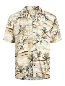 Jack & Jones Camisa Corte relaxed -Silver Lining - 12278994