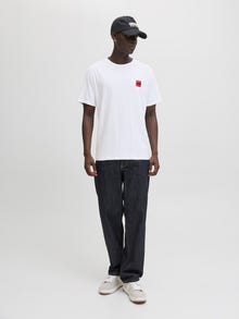 Jack & Jones Logo T-shirt -White - 12279100