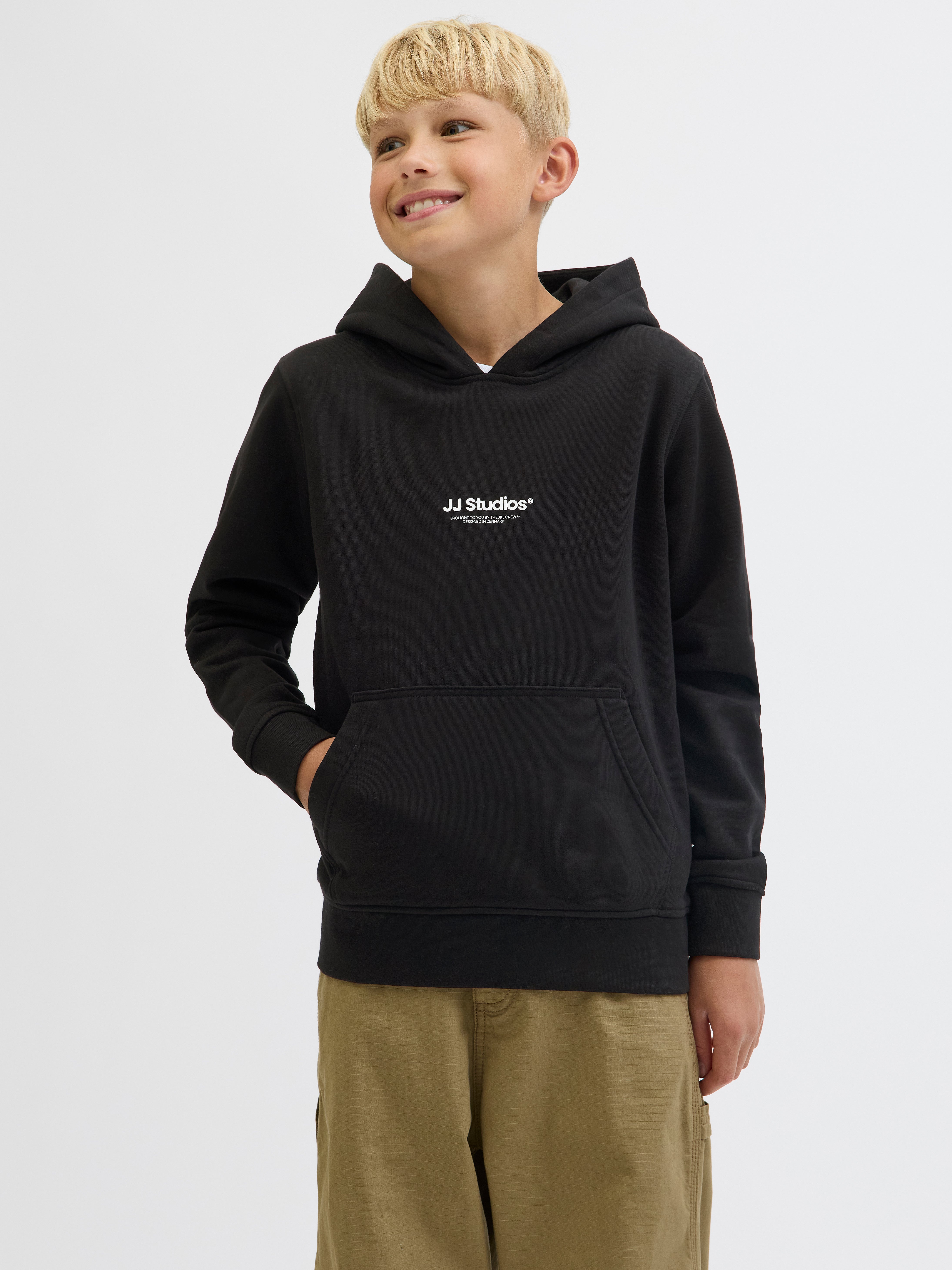 JACK & JONES Junior Sweatshirt JCOTIER PRINT SWEAT CREW NECK JNR in sweet corn günstig kaufen JACK & JONES Junior Sweatshirt JCOTIER PRINT SWEAT CREW NECK JNR in sweet corn günstig kaufen