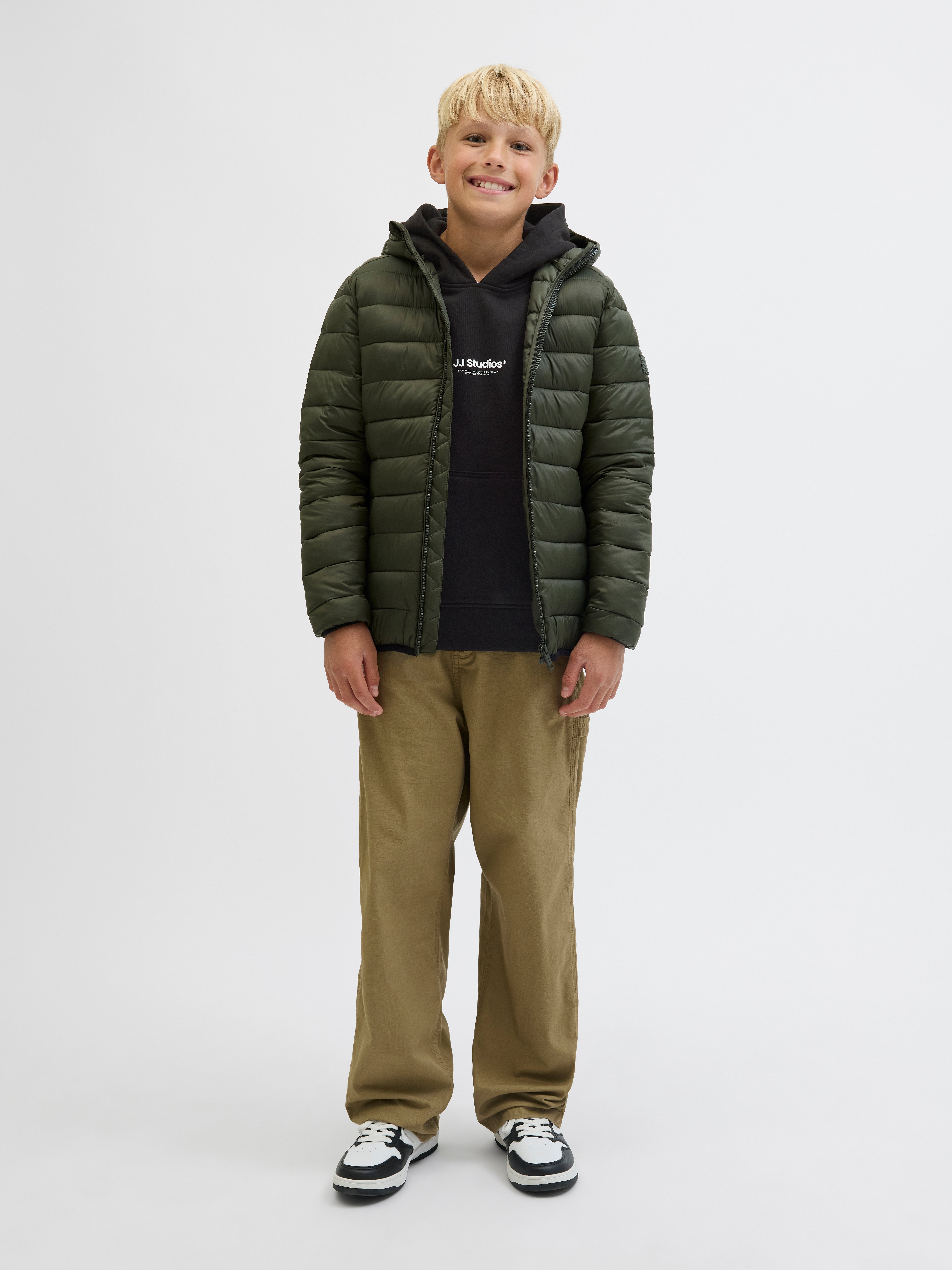 Thumbnail - Gedruckt Kapuzenpullover Junior