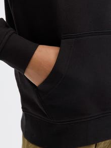 Jack & Jones Felpa con cappuccio Stampato Junior -Black - 12279109