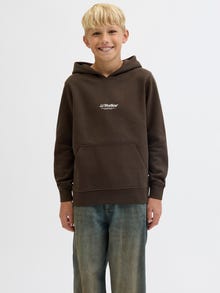 Jack & Jones Potištěný Mikina s kapucí Juniorské -Delicioso - 12279109