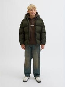 Jack & Jones Potištěný Mikina s kapucí Juniorské -Delicioso - 12279109