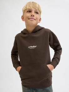 Jack & Jones Potištěný Mikina s kapucí Juniorské -Delicioso - 12279109