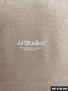 Jack & Jones Sudadera con capucha Estampado Junior -Moonbeam - 12279109