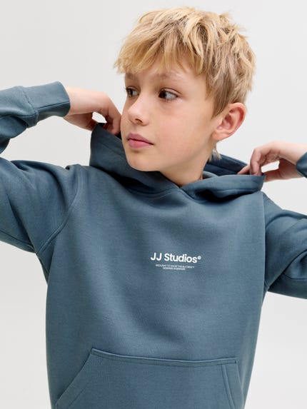 Jack & Jones Junior Felpa Panna Bambino Zip Cotone Con Cappuccio Scuola Ai25 Jack & Jones Junior Felpa Panna Bambino Zip Cotone Con Cappuccio Scuola Ai25