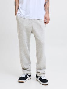 Jack & Jones Relaxed Fit Nohavice voľného strihu -Light Grey Melange - 12279134
