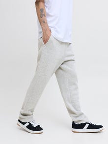 Jack & Jones Relaxed Fit Nohavice voľného strihu -Light Grey Melange - 12279134