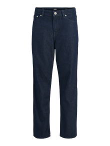Jack & Jones JJICHRIS JJORIGINAL SQ 268 JNR Kavbojke s širokim krojem Mladinci -Blue Denim - 12279143