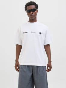 Jack & Jones T-shirt Imprimé -Bright White - 12279155